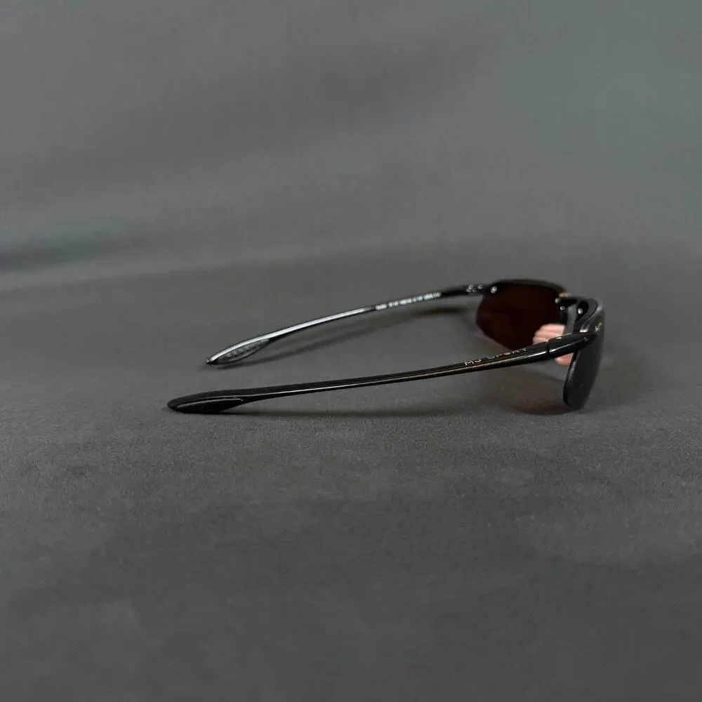 Maui Jim MJ-409-02 61 15-130 Black Sunglasses Made in Japan Only Frame